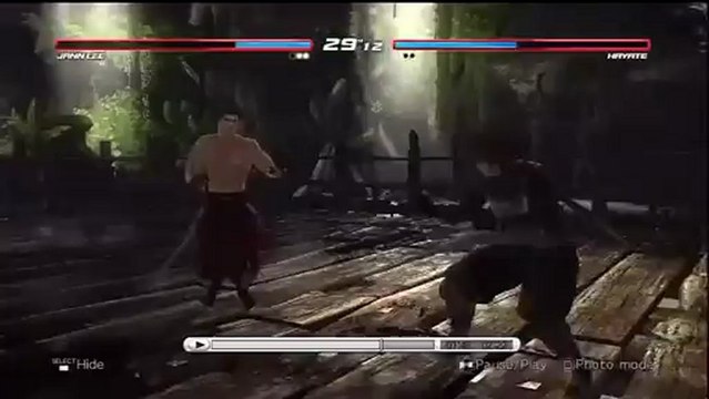 Dead Or Alive 5 - Gameplay #9 - Jann Lee vs Ayate