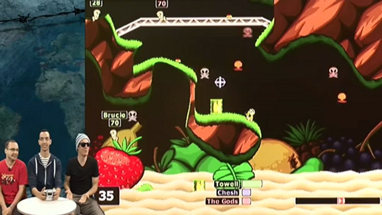 Défis de la rédaction - Défi Anniversaire #8 : Gérard sur Worms Armageddon sur Dreamcast