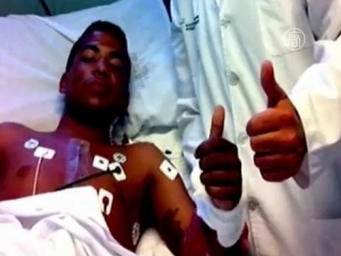 Гвоздь попал в сердце, но человек выжил!