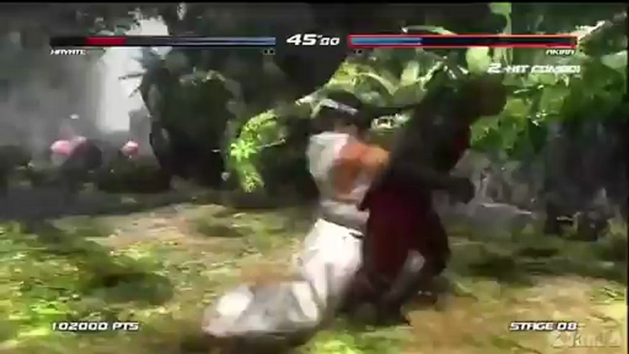 Dead Or Alive 5 - Gameplay #3 - Akira vs Hayate