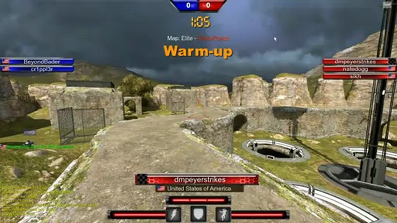 Shootmania : Storm - Gameplay #1 - Match d'exhibition entre ex-pro players