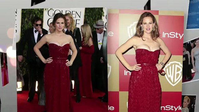 Jennifer Garner and Eva Longoria Narrowly Escape Wardrobe Malfunctions at the Golden Globes