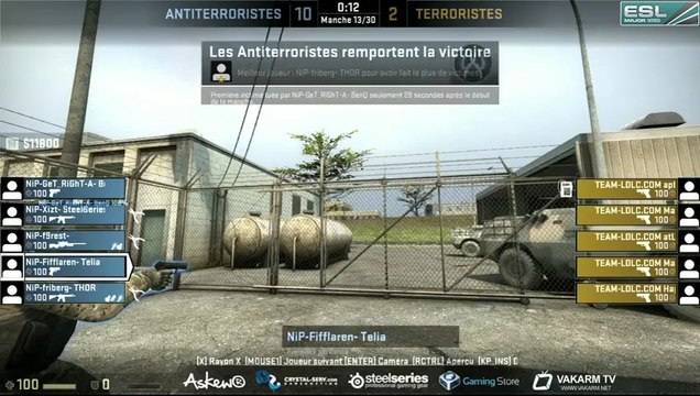 Demi-finale EMS - LDLC vs NiP