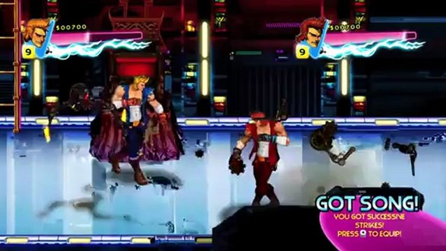 Double Dragon : Neon - Bande-annonce #1 - Quelques phases de jeu