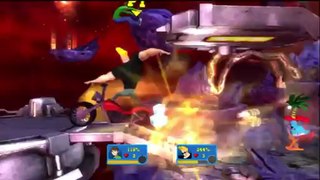 Cartoon Network : Punch Time Explosion XL - Gameplay #1 - Ben 10 vs Johnny Bravo