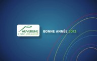 La Région Auvergne vous souhaite une bonne année 2013 en Auvergne