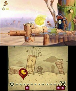 Rayman Origins - Gameplay #1 - Plusieurs phases de jeu en vidéo maison