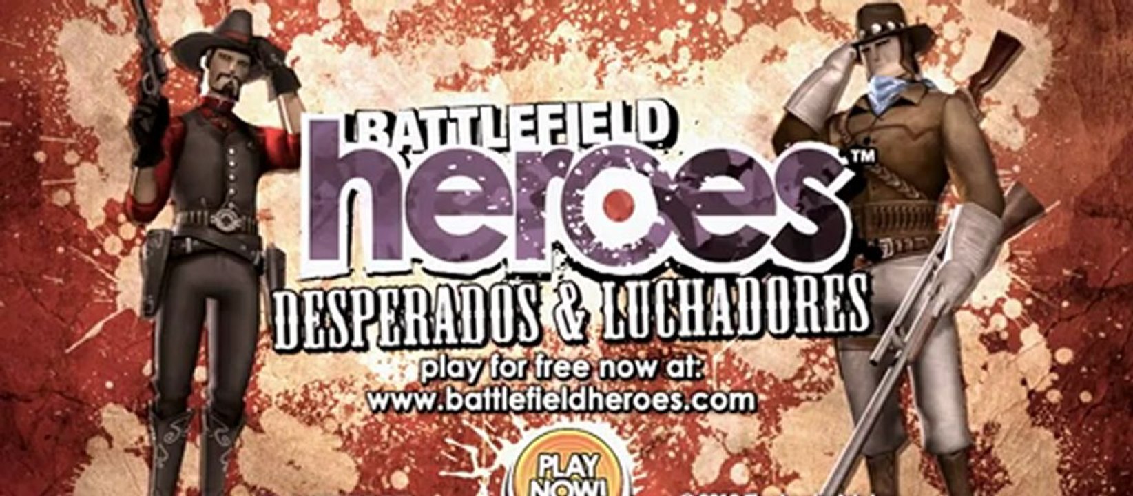 Battlefield Heroes - Bande-annonce #18 - Desperados contre luchadores