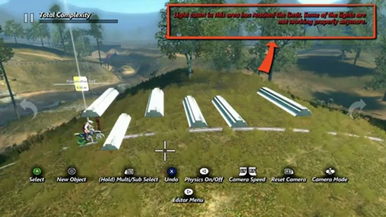 Trials Evolution - Gameplay #1 - Les bases de l'éditeur de tracés