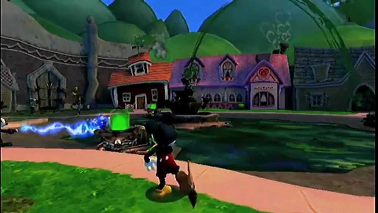 Disney Epic Mickey : Le Retour Des Héros - Gameplay #1 - 10 min de gameplay syr Nintendo Wii