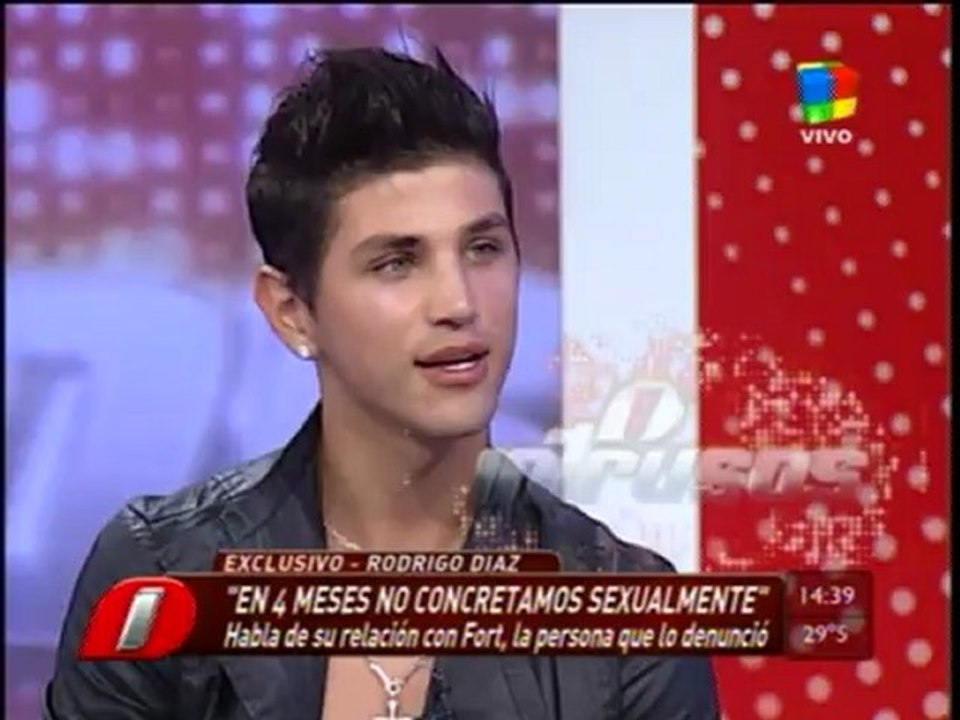 Pronto.com.ar Rodrigo Díaz habla de Fort
