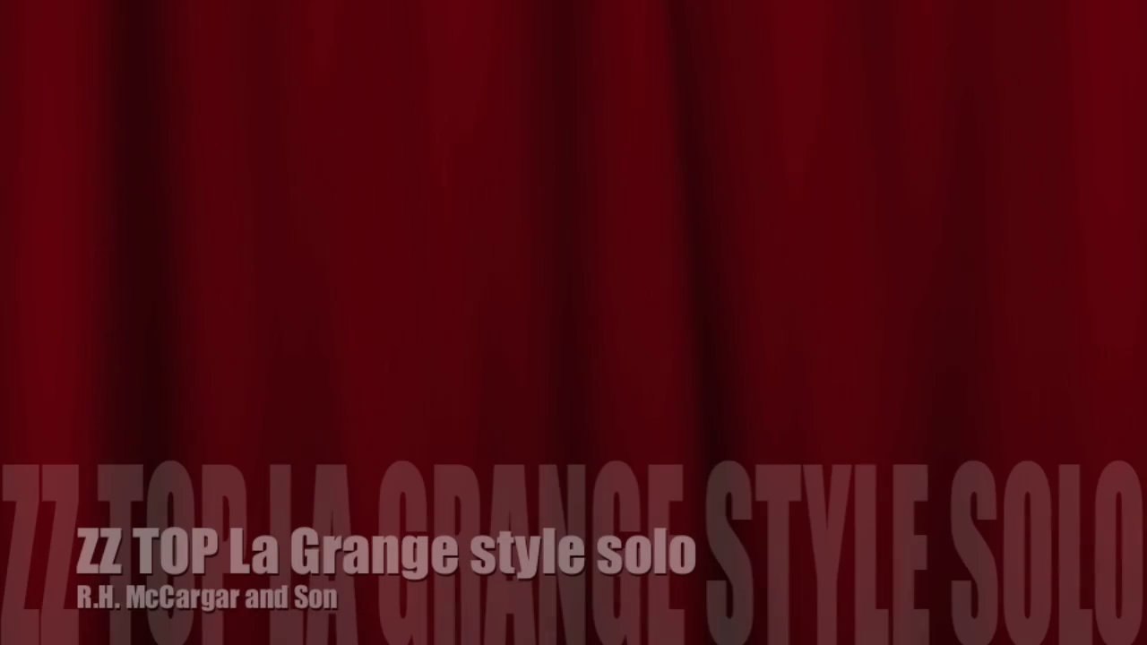 ZZ TOP La Grange solo - guitar lesson - full solo then lick-by-lick plus tab