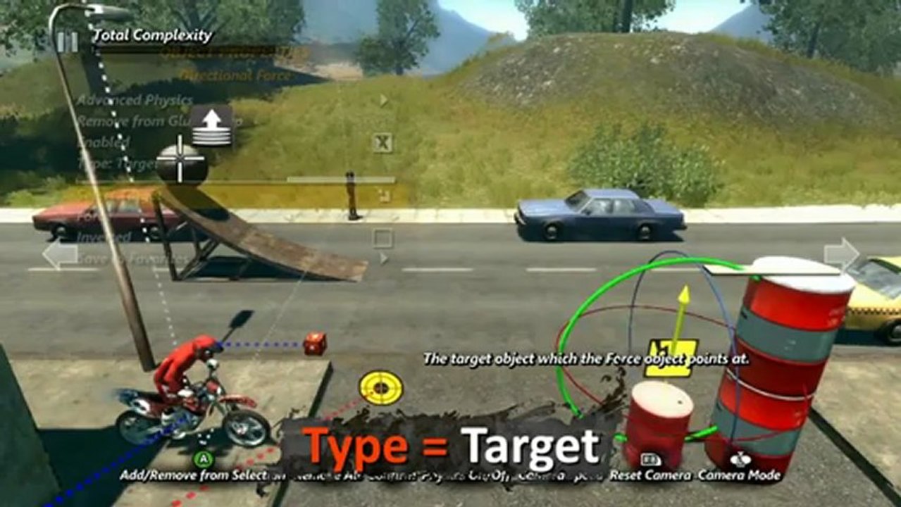 Trials Evolution - gameplay #18 - La physique (éditeur de tracé)