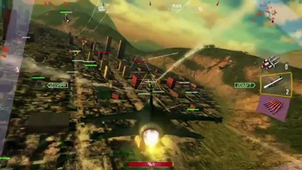 Sky Gamblers : Air Supremacy - Gameplay #5 - Mission urbaine