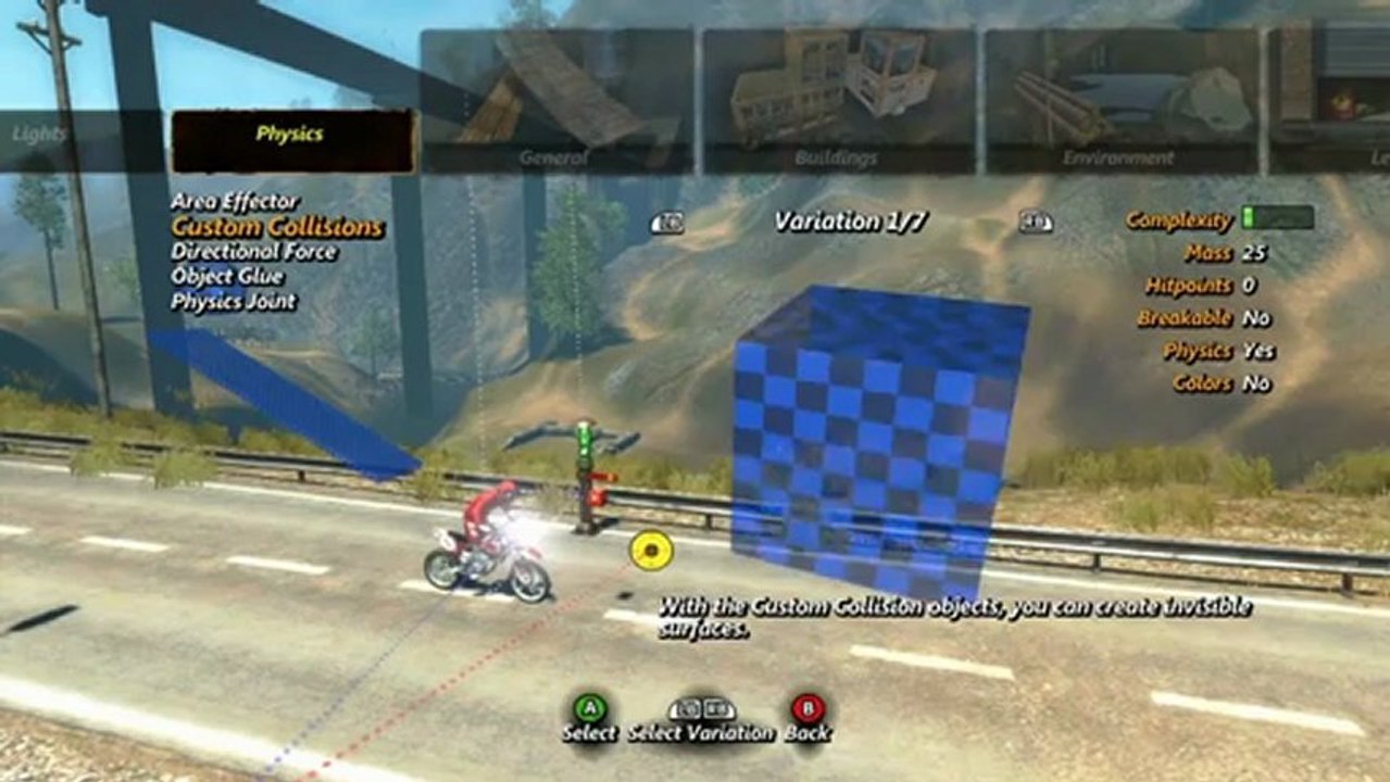 Trials Evolution - Gameplay #19 - Gestion des collisions (éditeur de tracé)