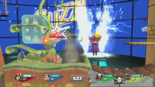 PlayStation All-Stars : Battle Royale - Gameplay #1 - Kratos, Sly, Parappa et les autres