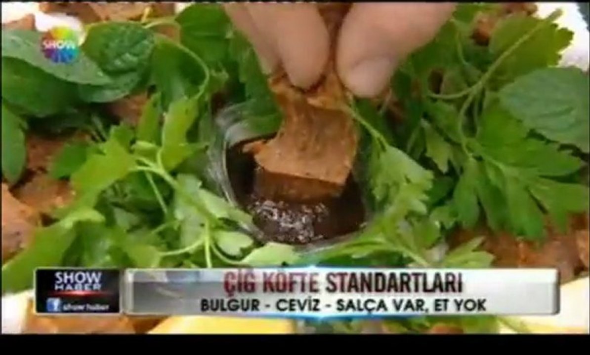 Tatlıses Çiğ Köfte - Show TV Ana Haber Bülteni (14.01.2013)