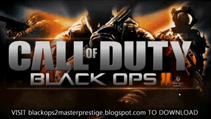 Black Ops 2 Master Prestige Free