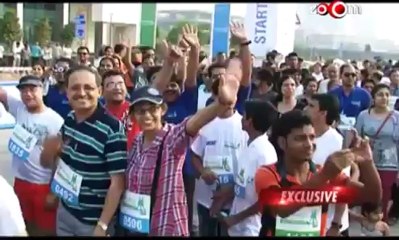 Kunal Kapoor & Anurag Kashyap participate in walkathon.mp4
