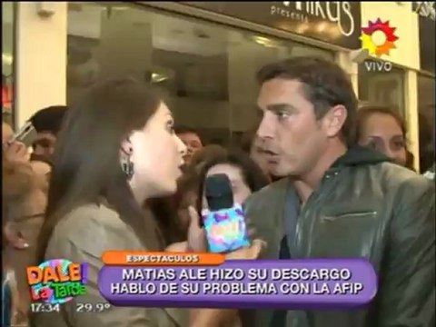 Pronto.com.ar Matías Alé habla sobre la AFIP