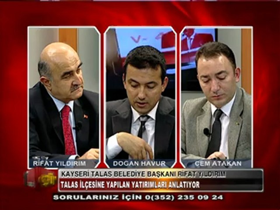 1. gün TALAS BLD BŞK. RIFAT YILDIRIM 1 blm