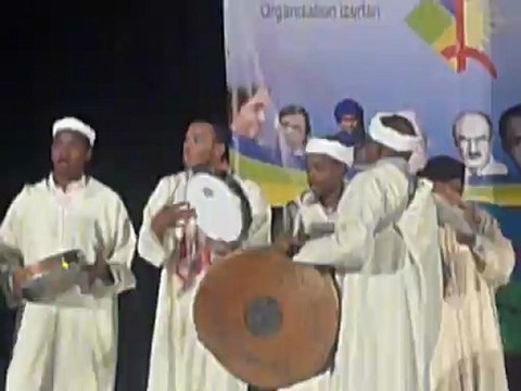 ORGANISATION IZERFANE AU THEATRE MOHAMED 6 A LOCCASION YIDE INAYRE AMAZIGH 13/1 /2963