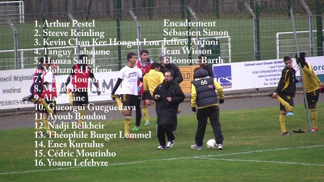 A.S.P. Vauban Strasbourg - S.C. Schiltigheim Gambardella 2012 - 2013
