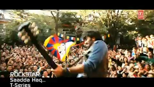 Sadda haq Rockstar (Official video song) Ranbir Kapoor