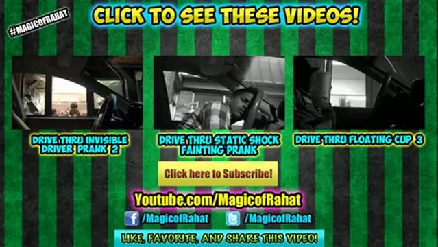 Drive Thru Invisible (Driver Prank 2)