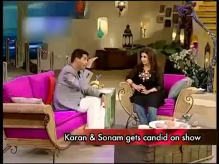 Sonam Kapoor and Karan Johar on Tere Mere Beech Mein.mp4