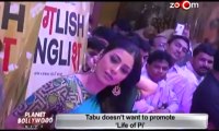 Tabu doesn't want to promote 'Life of Pi'.mp4