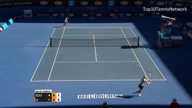 Clijsters vs Li Highlights (Australian Open 2012)