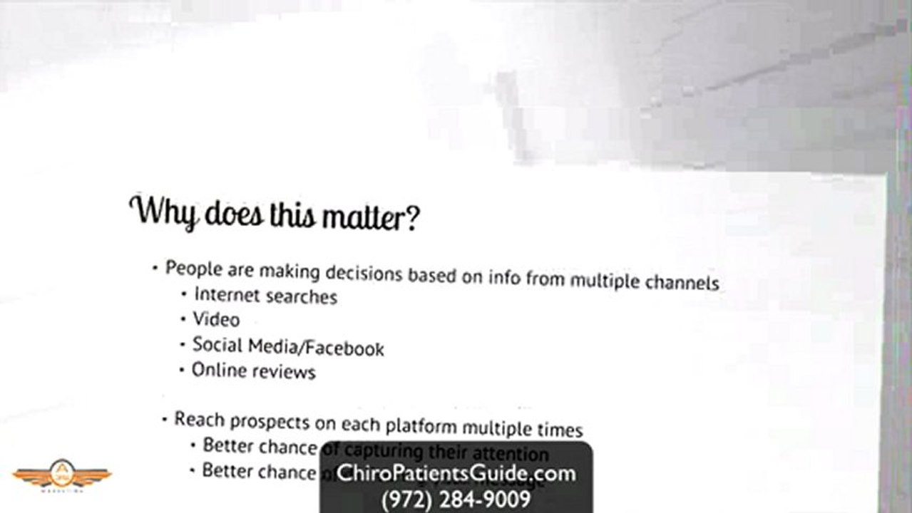 Chiropractic Marketing - Chiropractor Marketing & Ubiquity
