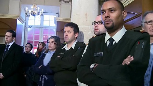 Visite du ministre de la défense à la DICoD