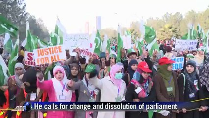 Pakistan protesters set for showdown with government