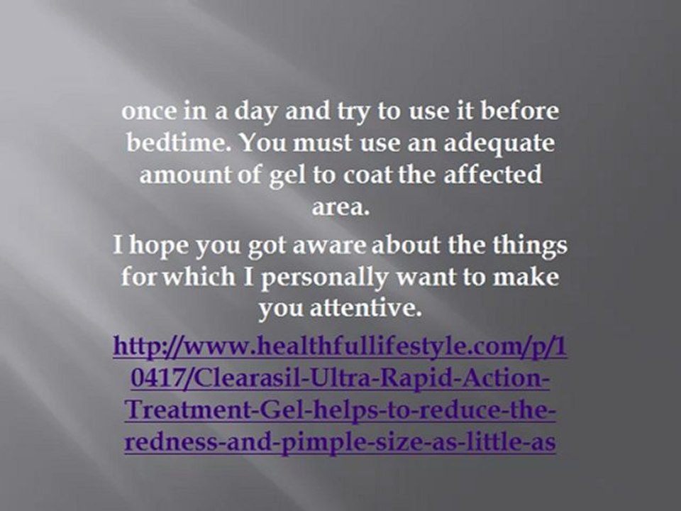 Use Clear Gel for Acne Disease