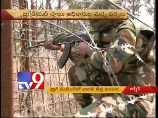 India lodges strong protest with Pakistan at flag meet