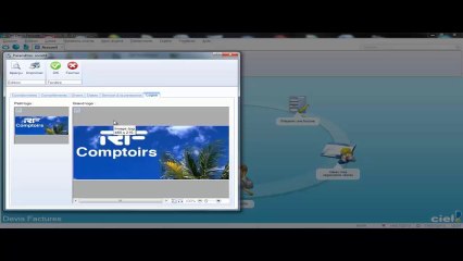 CIEL devis facture : Paramétrer les options du dossier