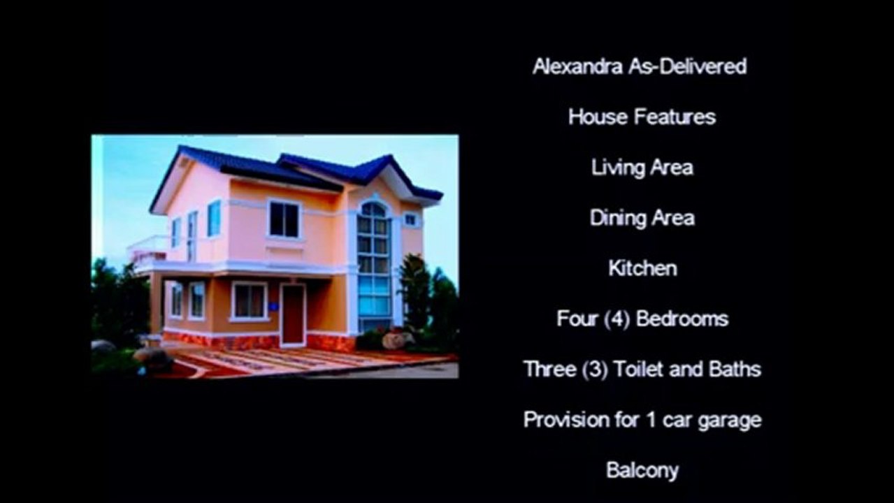 House and Lot in Philippines Single Alexandra 4BR 3TB (Turned Over Unit)
