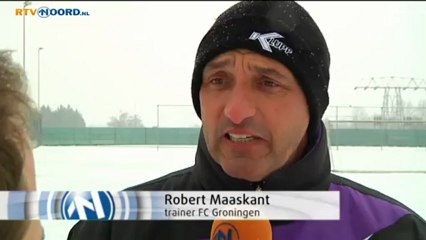 Barre training FC Groningen - RTV Noord
