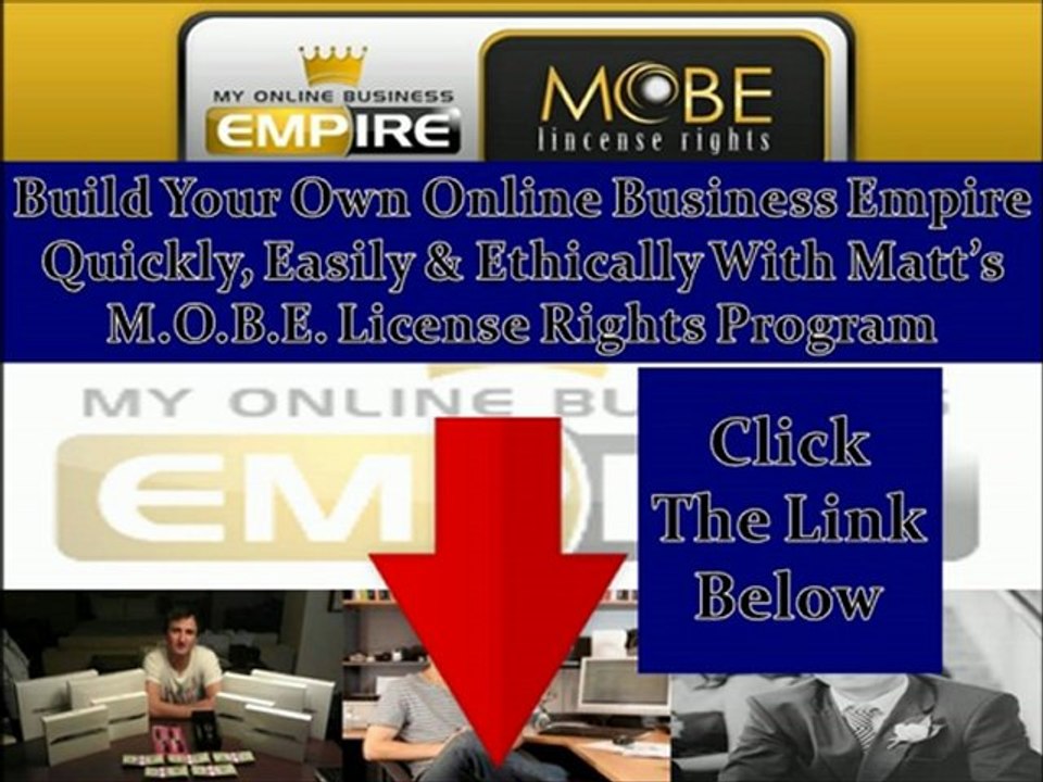 What You Get Inside Matt Lloyd's MOBE License Rights Program Review