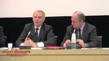 Intervention de Jean-Marc Ayrault devant le groupe socialiste 15/01/2013