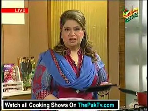 Masala Mornings with Shireen Anwar - 15th January 2013 - Part 1