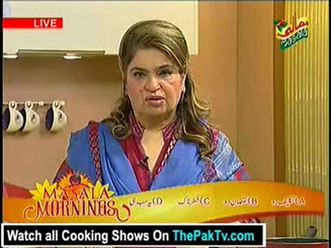 Masala Mornings with Shireen Anwar - 15th January 2013 - Part 2