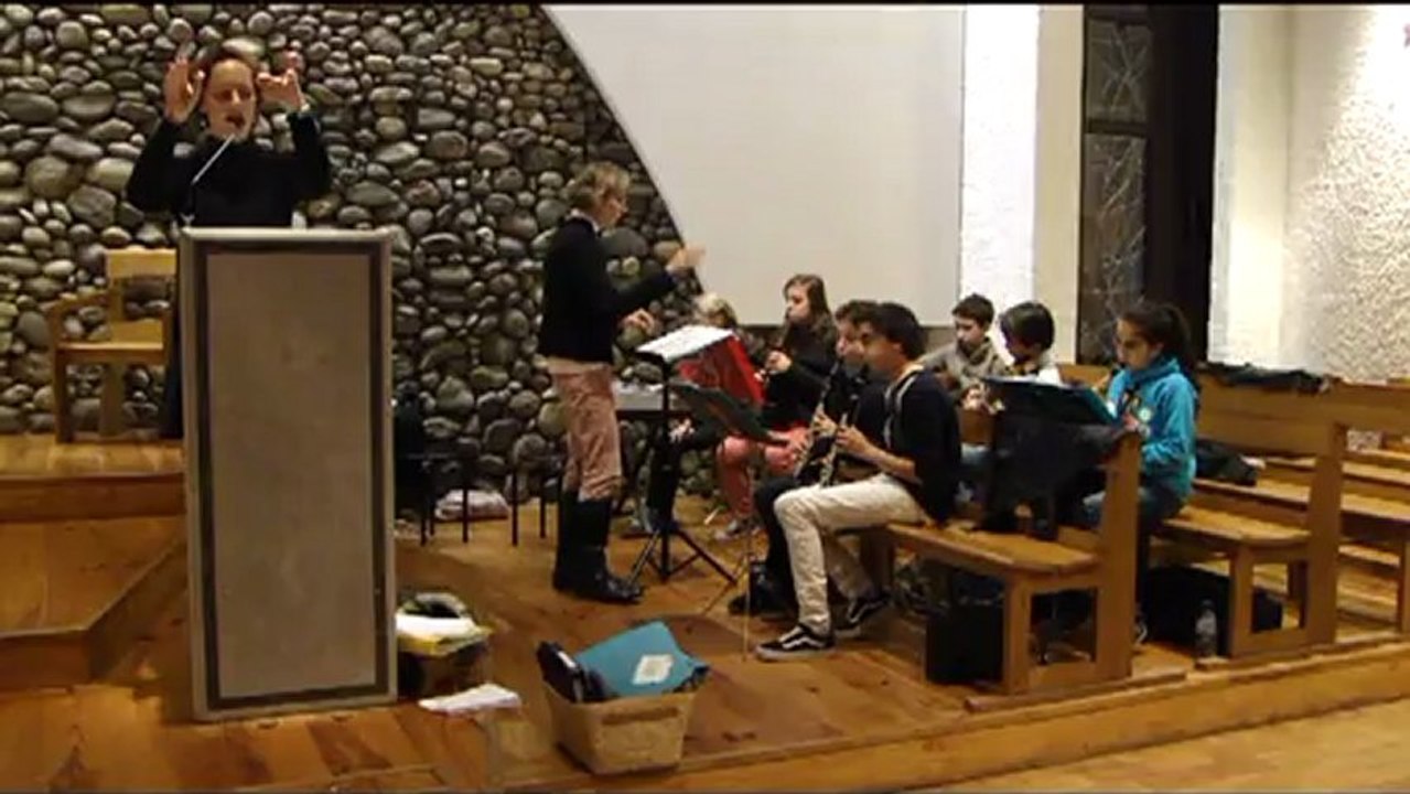 Messe de l'Avent 2012 des collégiens SF