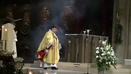 Notre Dame de Paris. Epiphanie. Messe grégorienne