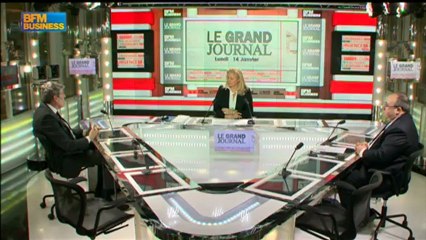 Philippe Lazare et Olivier Duha - 14 janvier - BFM : Le Grand journal 2/4