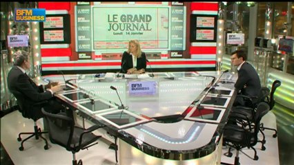 Philippe Lazare et Olivier Duha - 14 janvier - BFM : Le Grand journal 4/4