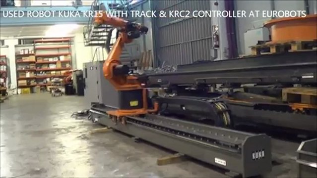 Robot usati- KUKA KR15/2 Krc2 su guida alla EUROBOTS