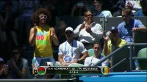 Serena, Wozniacki and Azarenka make round two